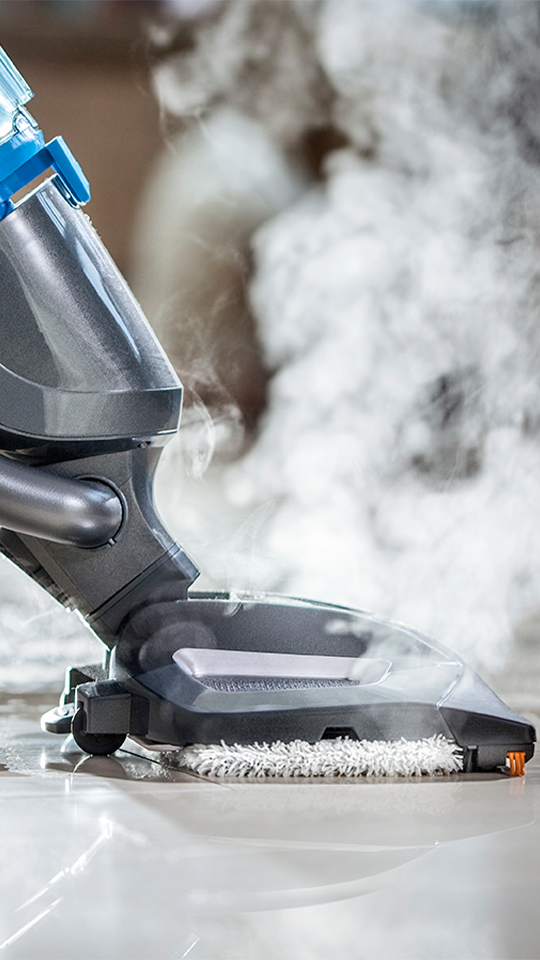 Vac & Steam 2'si 1 Arada Vakumlu ve Buharlı Temizlik Makinesi